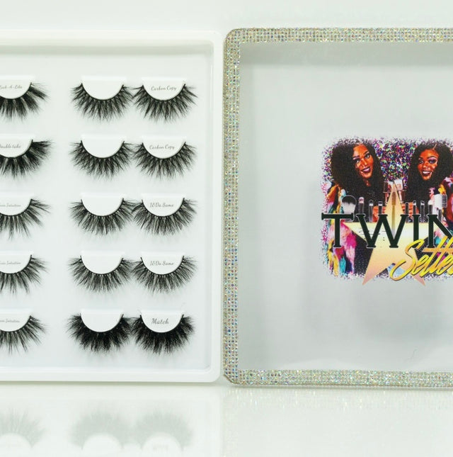 Natural 16MM Collection Multi-Lash 10 Pack